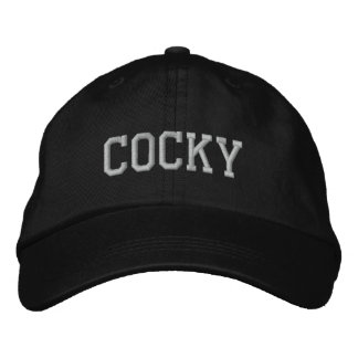 Cocky Cap Broderad Keps