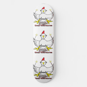 Cocky Contraktor Mini Skateboard Bräda 18,7 Cm
