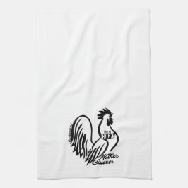 Cocky Mor Clucker Dish Towel Kökshandduk