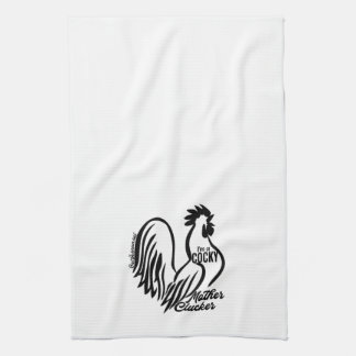 Cocky Mor Clucker Dish Towel Kökshandduk
