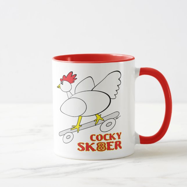 Cocky Skater Mugg (Höger)