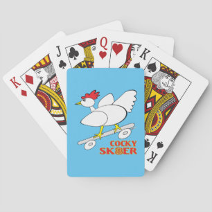 Cocky Skater Spelkort