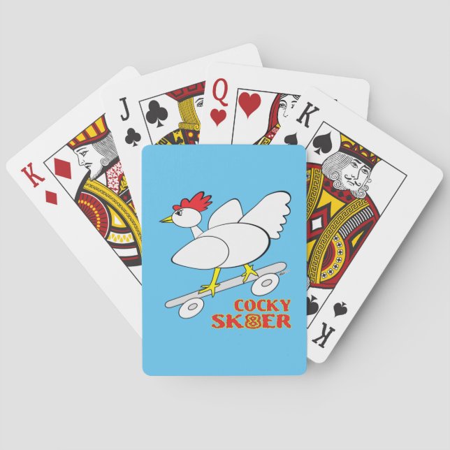 Cocky Skater Spelkort (Baksidan)