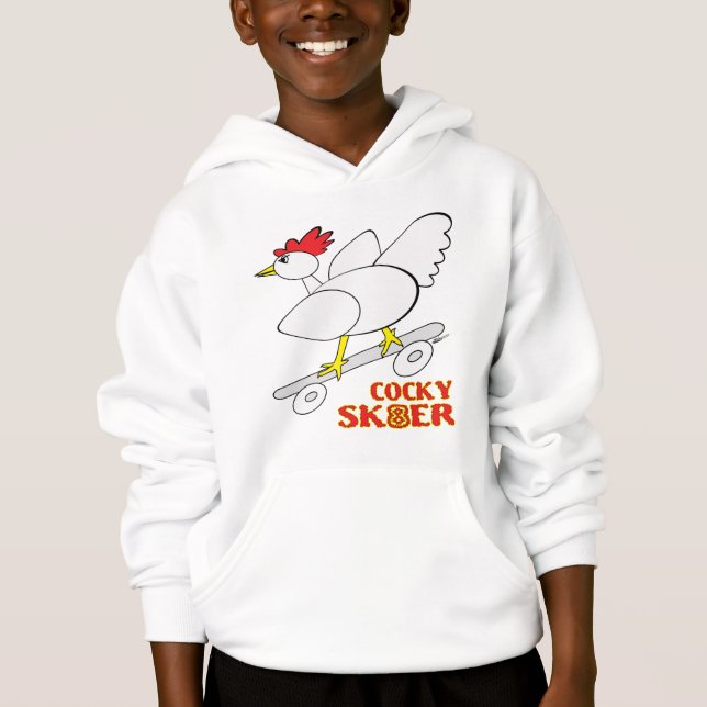 Cocky Skater T-shirt (Framsida)