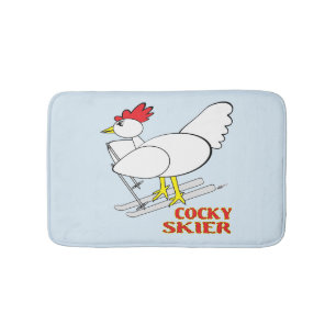 Cocky Skier Badrumsmatta