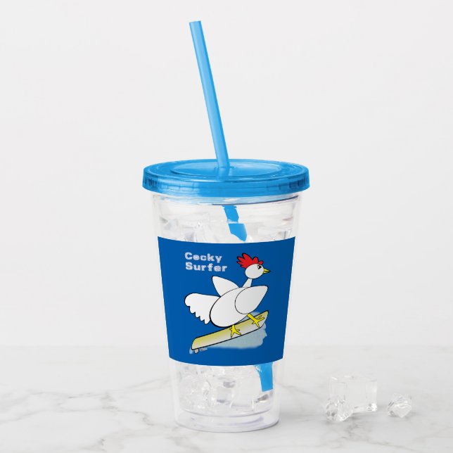 Cocky Surfer Take Away Mugg (Framsida Ice)
