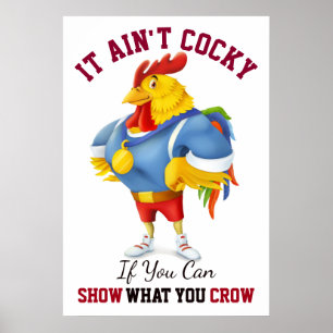 Cocky Tupp Poster