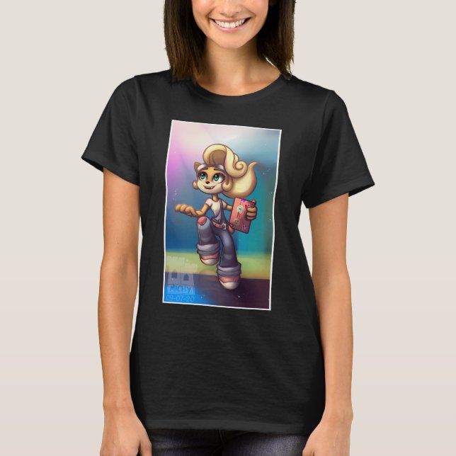 Coco Bandicoot 4 T Shirt (Framsida)