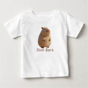 Coco-Bara Vibes. Capybara Core: Coconut Couture T Shirt
