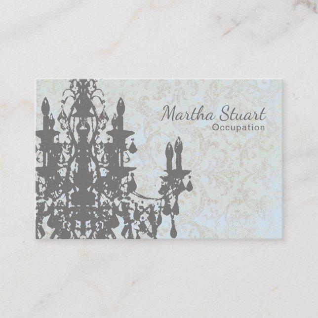 Coco Chandelier FÄRG/PAPPRA/STORLEKA ALTERNATIV- E Visitkort (Framsida)