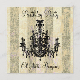 Coco Chandelier ~ Inbjudan