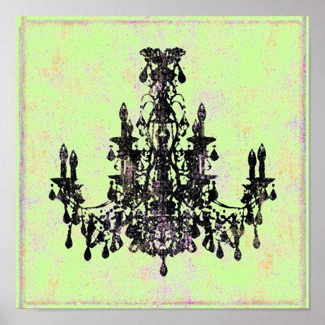 Coco Chandelier ~ Skriv ut/Poster Poster (Framsidan)
