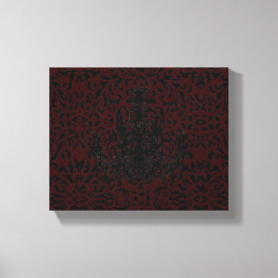 Coco Chandelier ~ Wrapped Canvas 0,75 tum tjockt