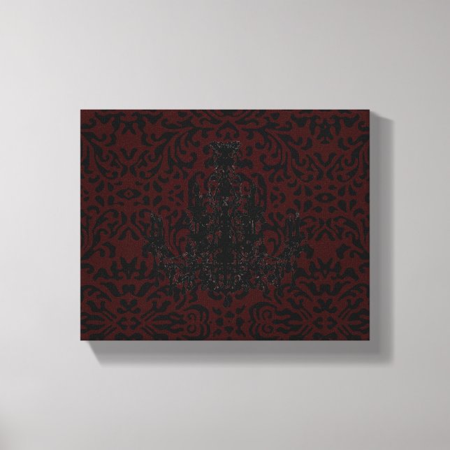 Coco Chandelier ~ Wrapped Canvas 0,75 tum tjockt (Framsida)