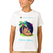 Coco Chill Capybara Sommar Klubb – Tropisk Capybar