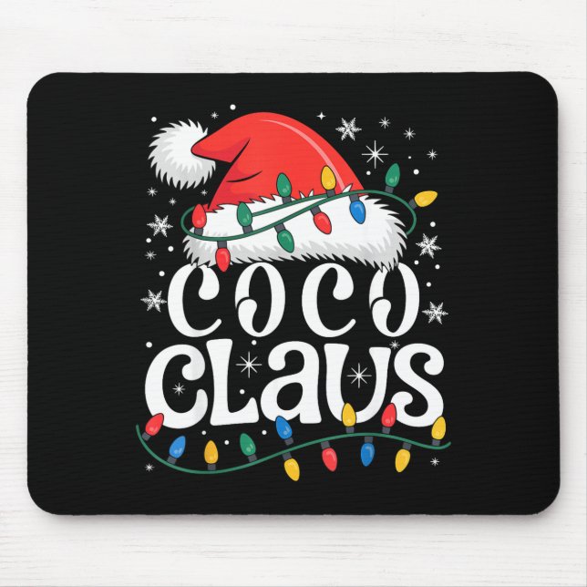 Coco Claus Funny Xmas Christmas Grandma Holiday St Musmatta (Framsidan)