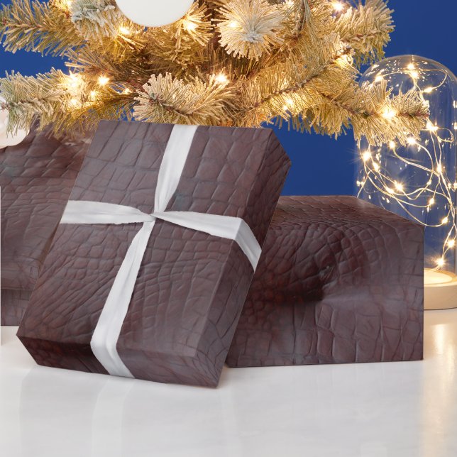 Coco Crokodile Faux Leather Presentpapper (Helgdagar)