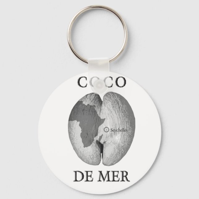 Coco De Mer Keychain Nyckelring (Framsida)