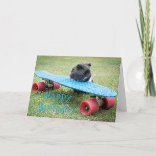 Coco går på skateboarding kort