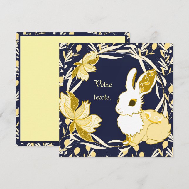 Coco le lapin kort (Fram/baksida)