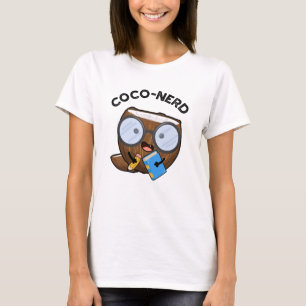 Coco-nerd Funny Fruit Coconut Pun T Shirt