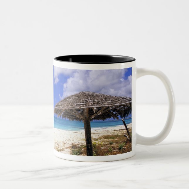 Coco Point Beach, Barbuda, Antigua Två-Tonad Mugg (Höger)