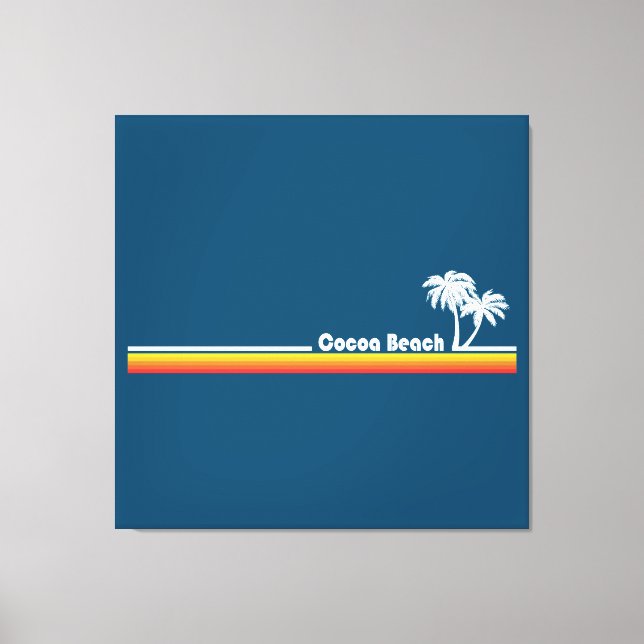 Cocoa Beach Florida Canvastryck (Framsida)
