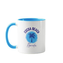 Cocoa Beach Florida Kaffe Mugg