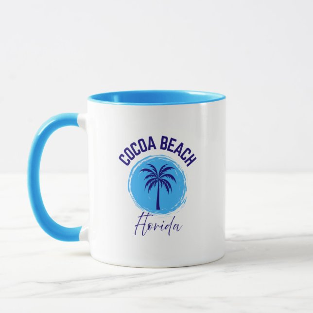 Cocoa Beach Florida Kaffe Mugg (Vänster)