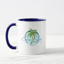 Cocoa Beach Florida Kaffe Mugg