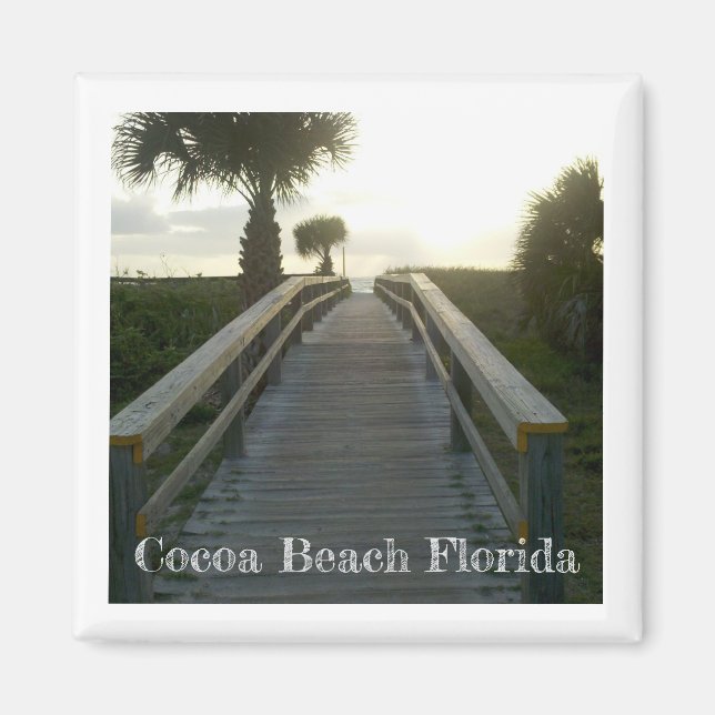 Cocoa Beach Florida Magnet (Framsidan)