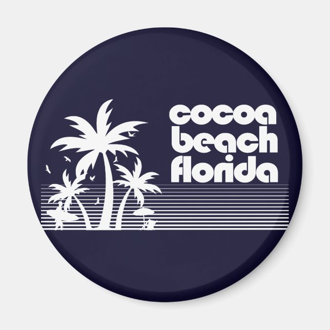 Cocoa Beach Florida Magnet (Framsidan)