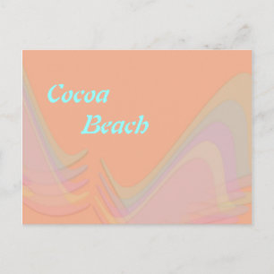 Cocoa Beach Florida Pastellvingar vykort