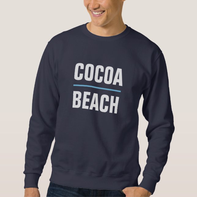Cocoa Beach Florida Sweatshirt (Framsida)