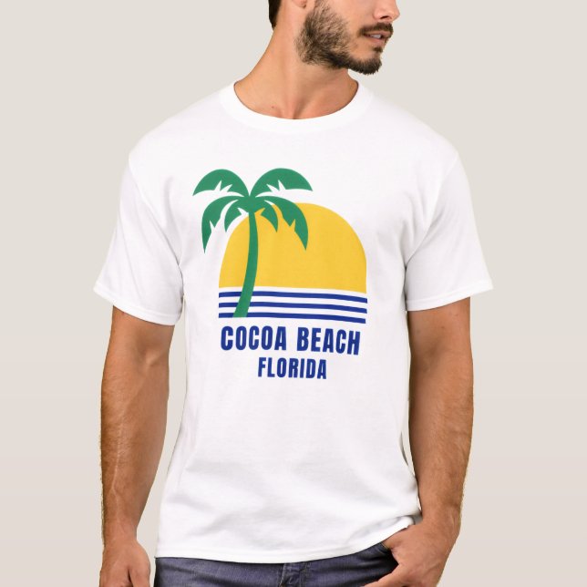 Cocoa Beach Florida T-Shirt (Framsida)