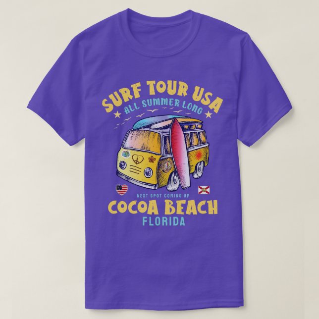 Cocoa Beach Florida T Shirt (Design framsida)