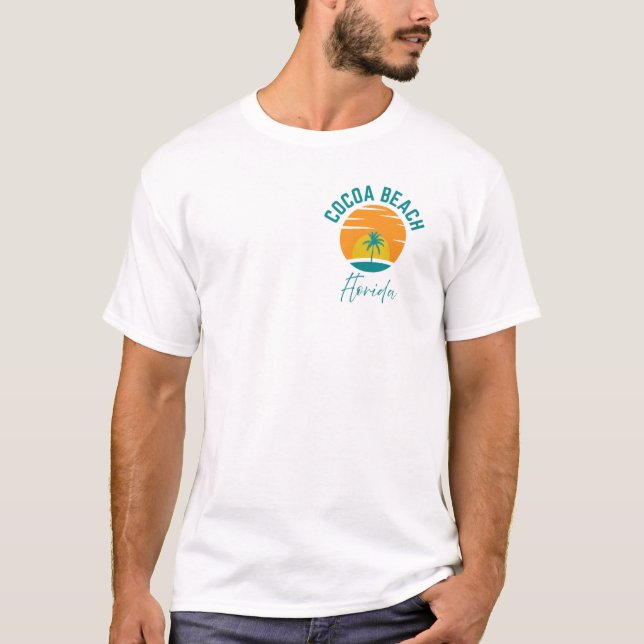 Cocoa Beach Florida T-Shirt (Framsida)