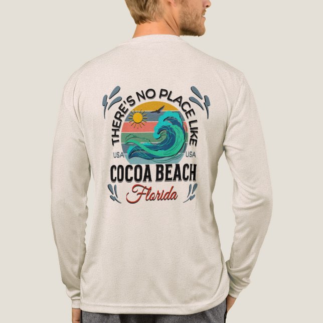 Cocoa Beach, Florida T Shirt (Baksida)