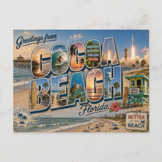Cocoa Beach, Florida vykort