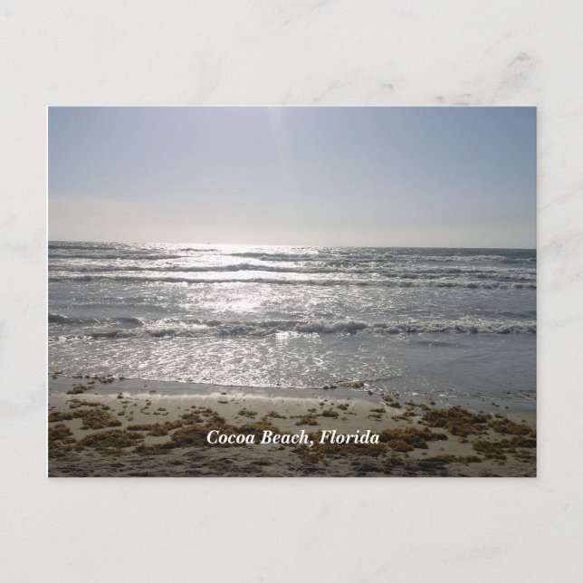 Cocoa Beach, Florida-vykort Vykort (Framsida)