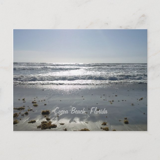 Cocoa Beach, Florida-vykort Vykort (Framsida)
