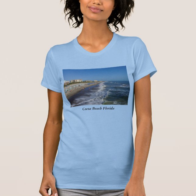 Cocoa Beach Kusten T-Shirt (Framsida)