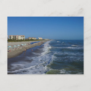 Cocoa Beach-kusten Vykort