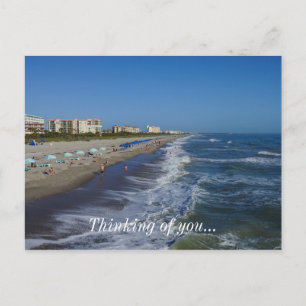 Cocoa Beach Kusten Vykort