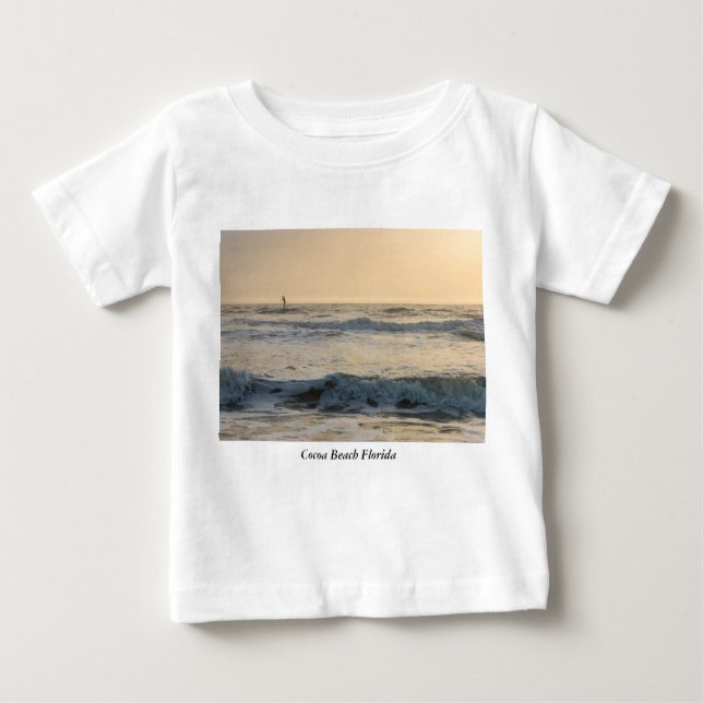 Cocoa Beach Paddleboarding T Shirt (Framsida)