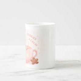 Cocoa, Cookies & Calm – Pastel Christmas CoT-Shirt Benporslin Mugg