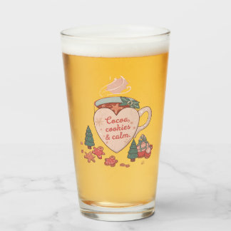 Cocoa, Cookies & Calm – Pastel Christmas CoT-Shirt Glaskopp