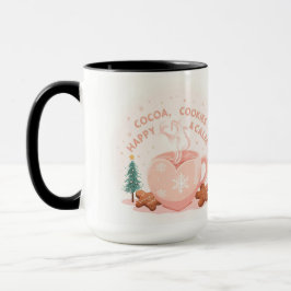 Cocoa, Cookies & Calm – Pastel Christmas CoT-Shirt Mugg