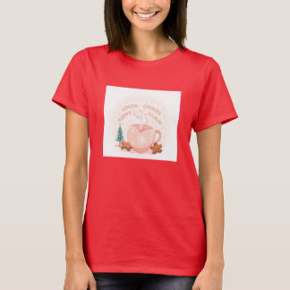 Cocoa, Cookies & Calm – Pastel Christmas CoT-Shirt T Shirt
