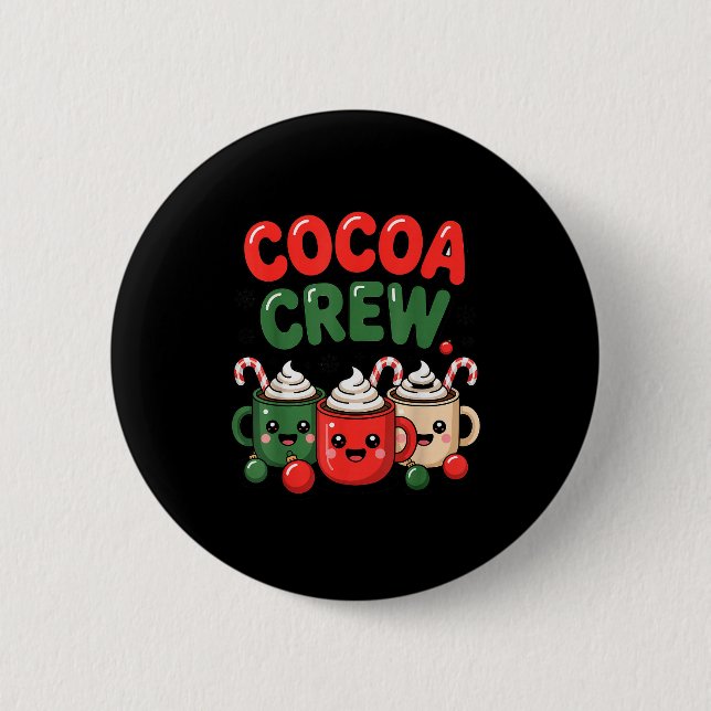 Cocoa Crew Christmas Hot Chocolate Pajamas For Fam Knapp (Framsida)